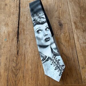 Ralph Marlin CBS I Love Lucy Vintage Novelty Necktie Polyester